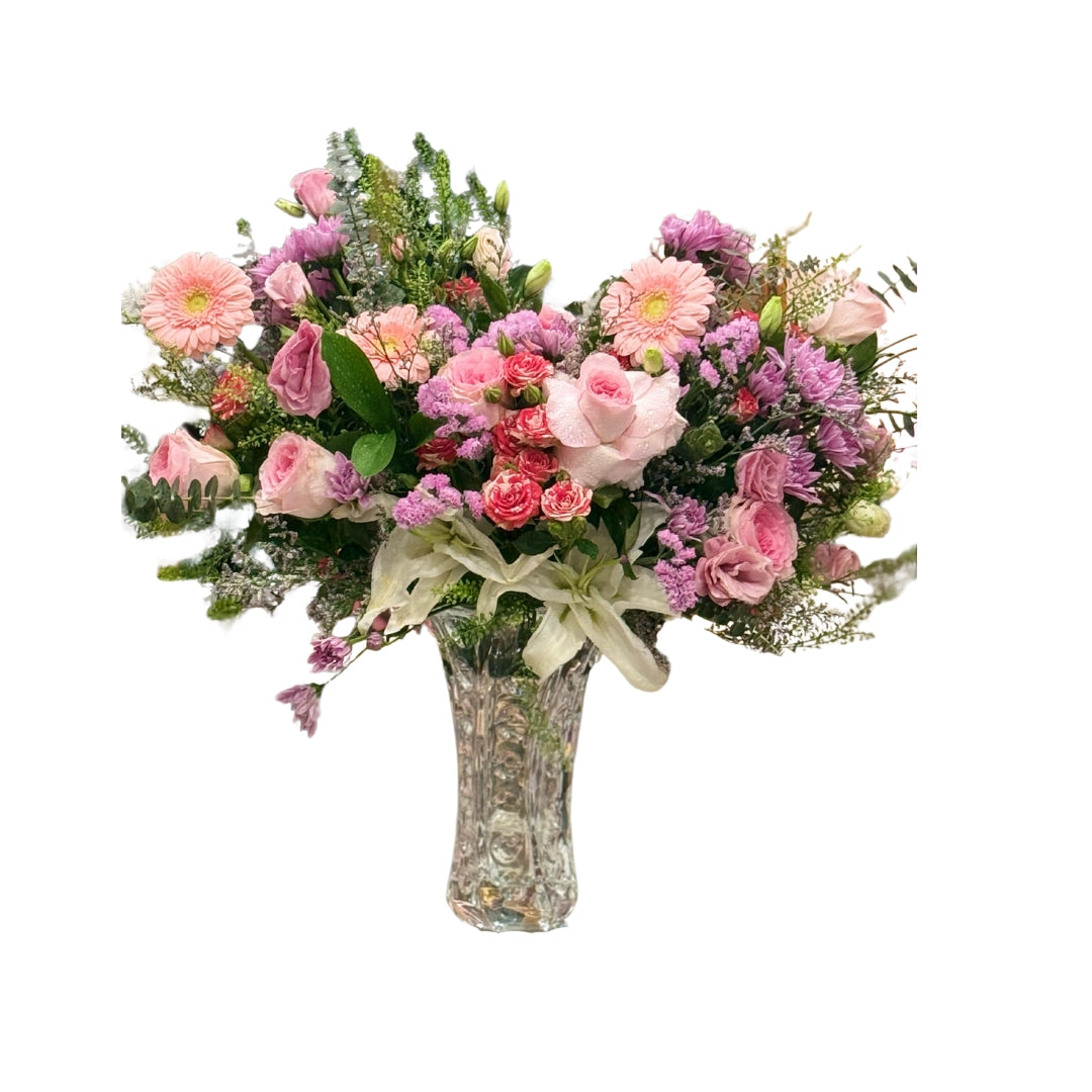MIXED FLOWER IN VASE